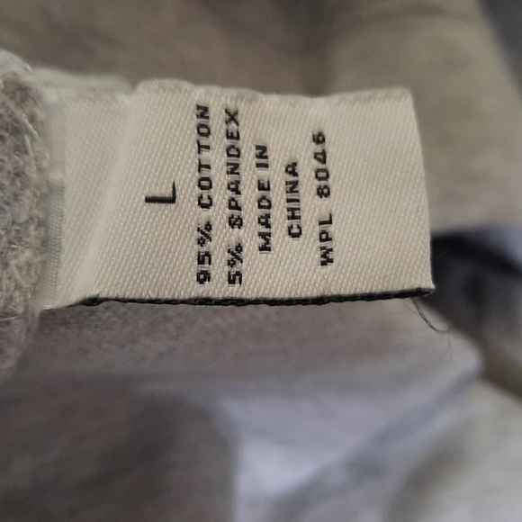 NWT STYLE & CO SPORT Loght Grey jogging pants SZ large - Picture 8 of 16